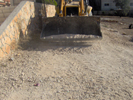 school entrance construction Aug.  2006