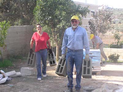 school entrance construction Nov.  2008